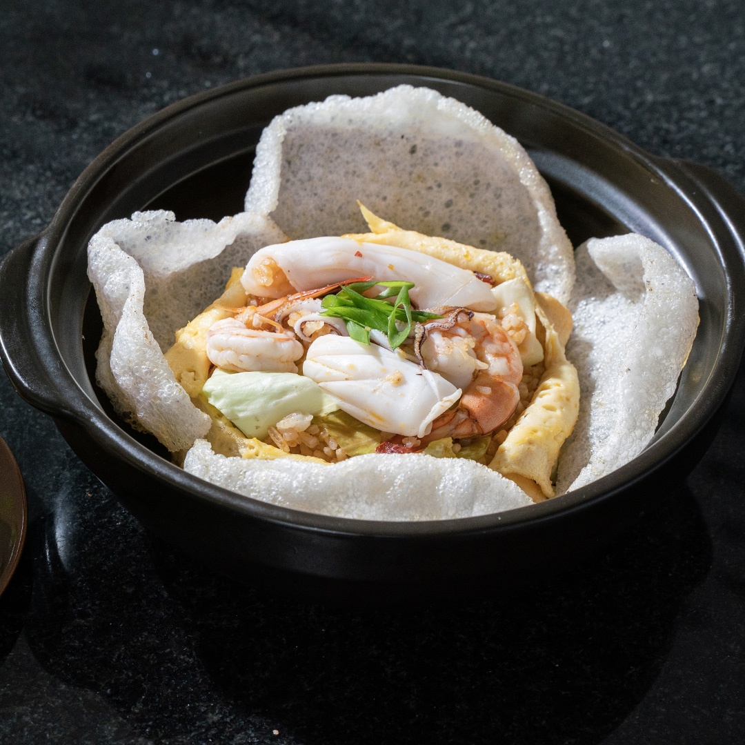 Special seafood fried rice